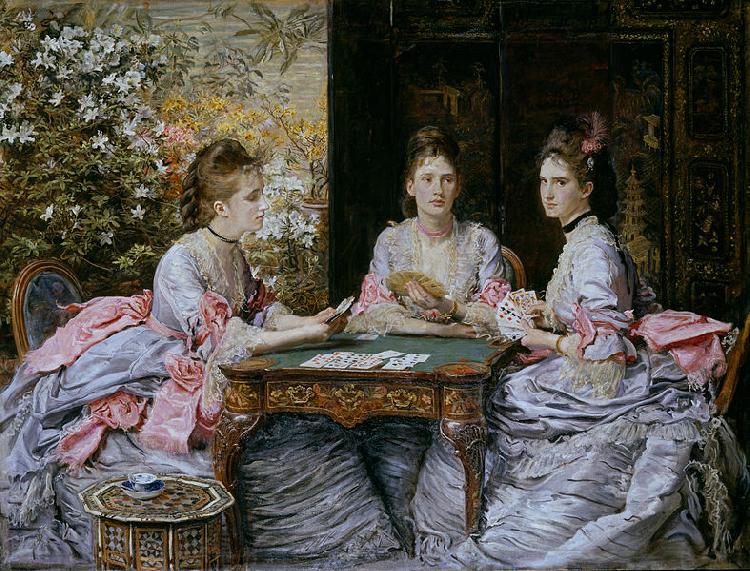 Sir John Everett Millais Hearts are Trumps